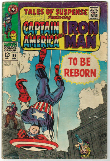 Tales of Suspense #96 GD Front Cover