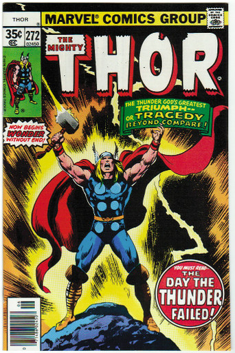Thor #272 NM Front Cover