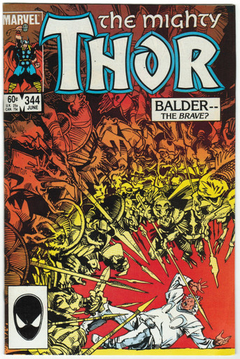 Thor #344 VF/NM Front Cover