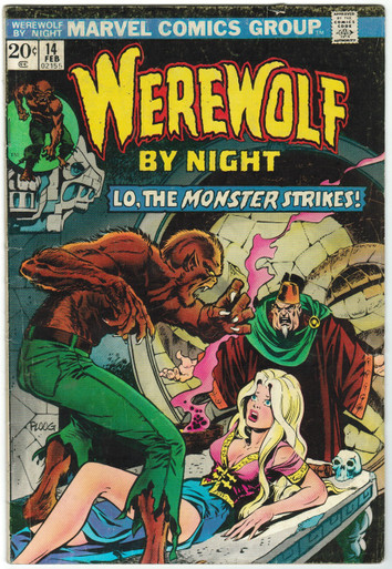 Werewolf by Night #14 VG Front Cover