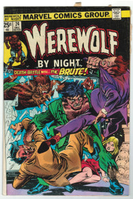 Werewolf by Night #24 VG Front Cover
