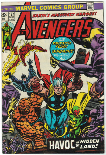 Avengers #127 FN Front Cover
