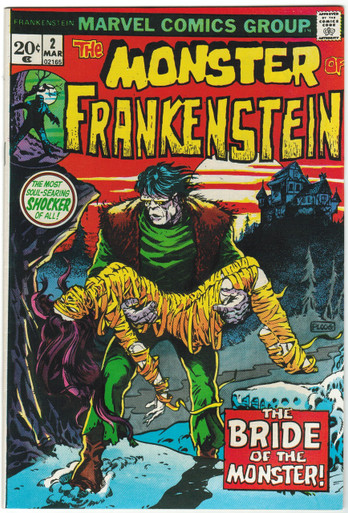 Frankenstein #2 VF/NM Front Cover