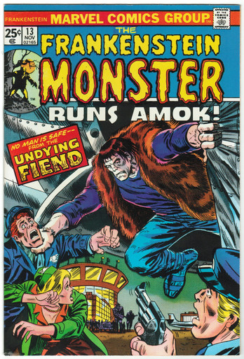 Frankenstein #13 VF/NM Front Cover