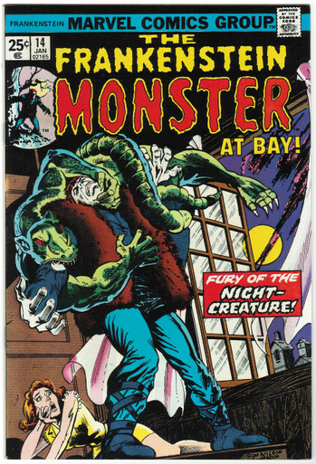 Frankenstein #14 VF/NM Front Cover