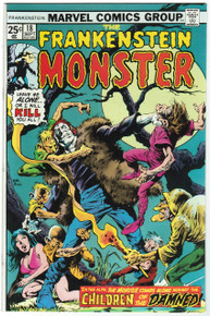 Frankenstein #18 VF/NM Front Cover
