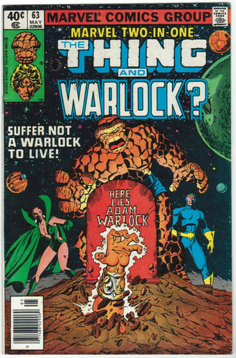 Marvel Two-In-One #63 FN Front Cover