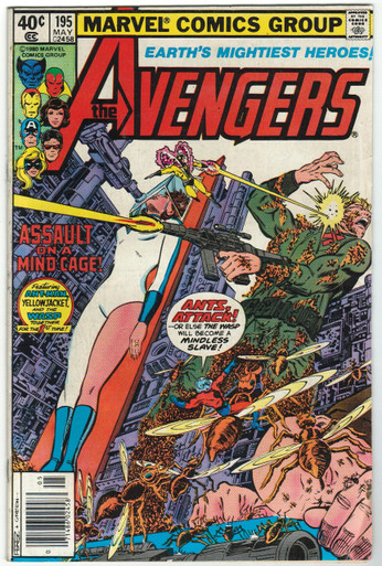 Avengers #195 VG Front Cover
