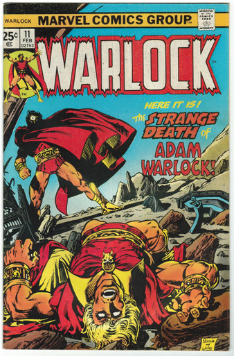 Warlock #11 FN Front Cover