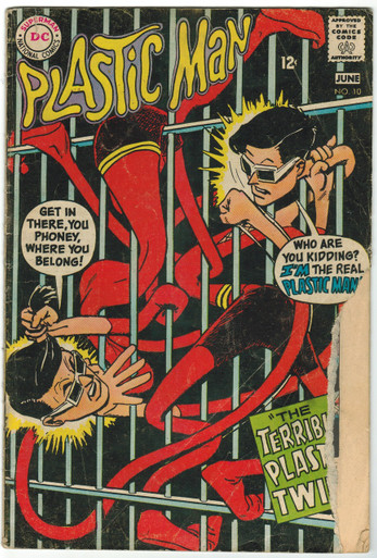 Plastic Man #10 PR Front Cover