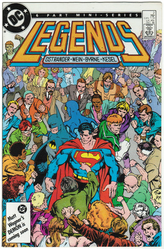 Legends #2 VF/NM Front Cover