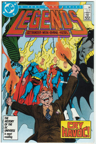 Legends #4 VF/NM Front Cover