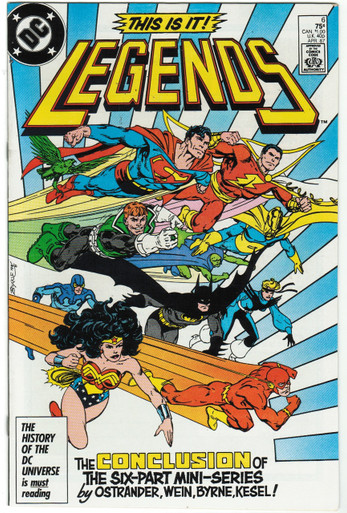 Legends #6 VF/NM Front Cover