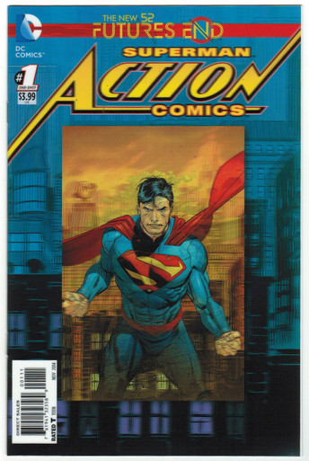 Futures End Action Comics #1 NM Front Cover