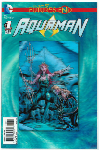 Futures End Aquaman #1 NM Front Cover