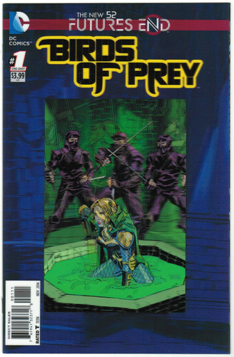 Futures End Birds of Prey #1 NM Front Cover