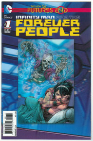 Futures End Infinity Man and the Forever People #1 NM Front Cover