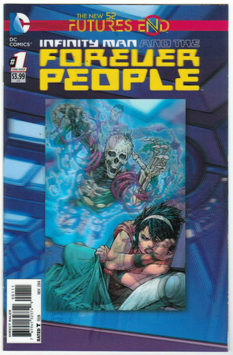 Futures End Infinity Man and the Forever People #1 NM Front Cover