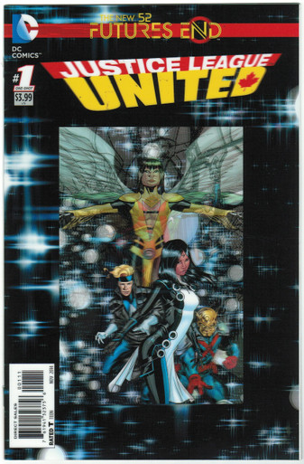 Futures End Justice League United #1 NM Front Cover