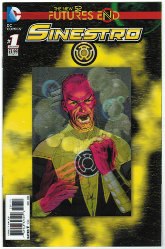 Futures End Sinestro #1 NM Front Cover