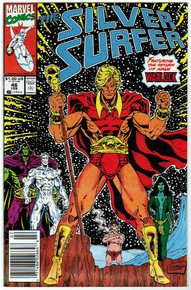 Silver Surfer #46 VF/NM Front Cover