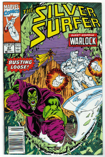 Silver Surfer #47 VF/NM Front Cover