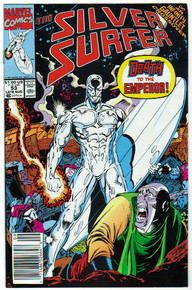 Silver Surfer #53 VF/NM Front Cover