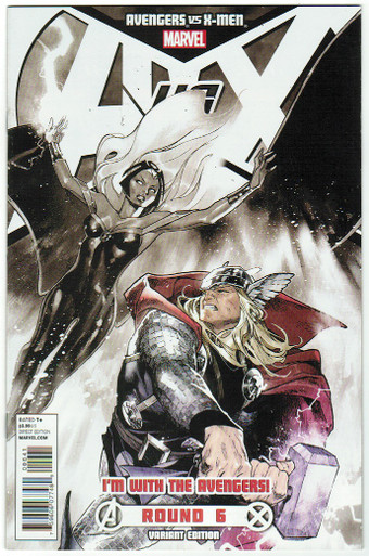 Avengers Vs X-Men #6 Avengers Var NM Front Cover