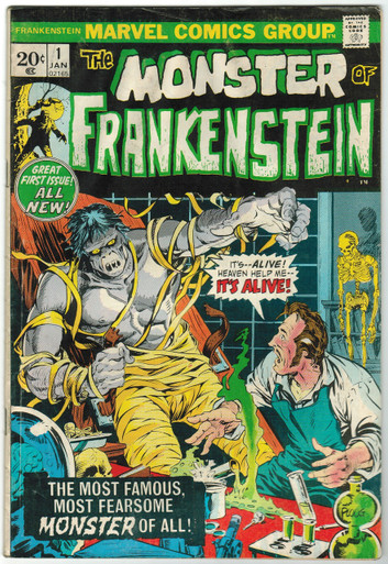 Frankenstein #1 VG Front Cover