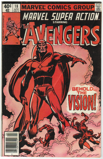 Marvel Super Action #18 GD Front Cover