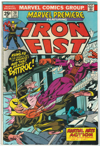 Marvel Premiere #20 VG Front Cover