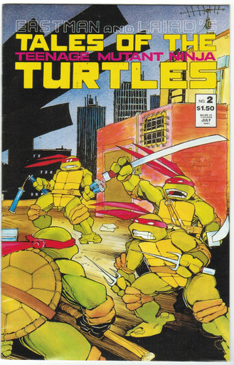 Tales of the Teenage Mutant Ninja Turtles #2 VF/NM Front Cover