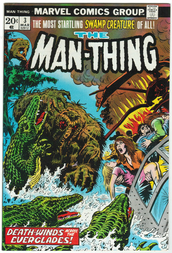 Man Thing #3 VF/NM Front Cover