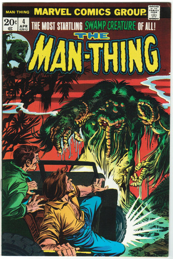 Man Thing #4 VF/NM Front Cover
