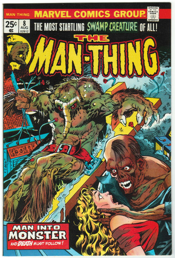 Man Thing #8 VF/NM Front Cover