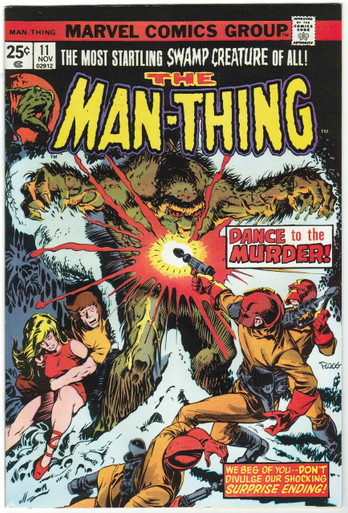 Man Thing #11 VF/NM Front Cover