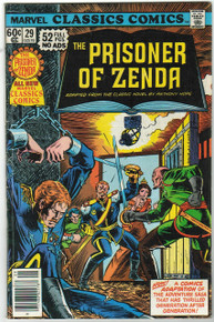 Marvel Classics Comics #29 The Prisoner of Zenda Very Fine