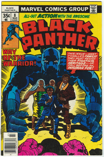 Black Panther #8 FN Front Cover