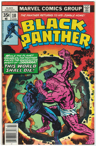 Black Panther #10 FN Front Cover