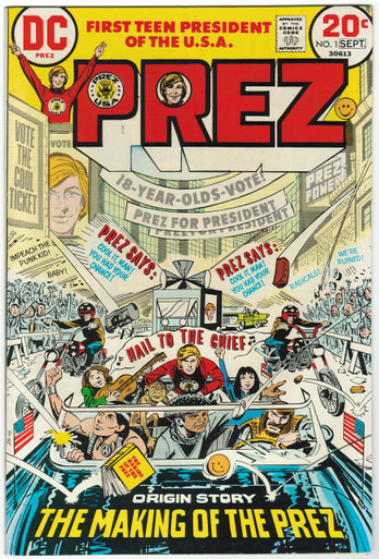 Prez #1 VF/NM Front Cover