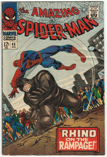 Amazing Spider Man #43 GD/VG Front Cover