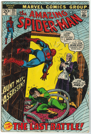 Amazing Spider Man #115 GD Front Cover
