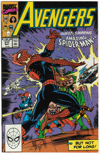Avengers #317 NM Front Cover