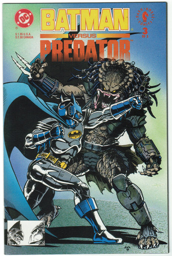 Batman Vs. Predator #3 NM Front Cover