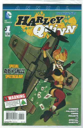 Harley Quinn Annual #1 International Bombshell Variant NM Front Cover