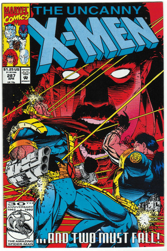 Uncanny X-Men #287 NM Front Cover