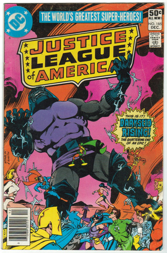 Justice League of America #185 GD Front Cover