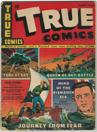 True Comics #26 GD Front Cover