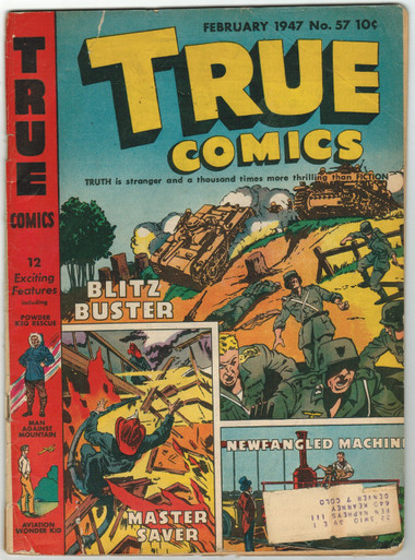 True Comics #57 GD Front Cover