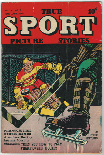 True Sport Picture Stories Vol. 4 #6 GD Front Cover